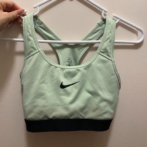 Mint Green Nike sports bra